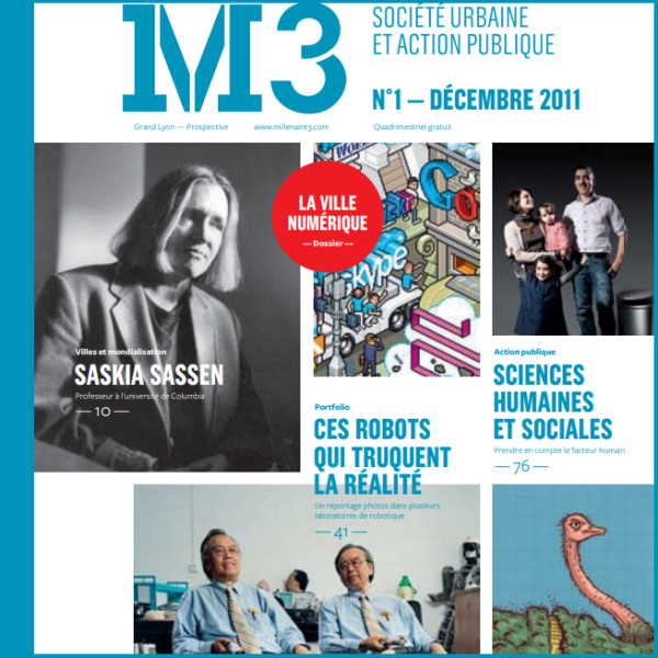 Extrait de la couverture de la Revue M3 n°1
